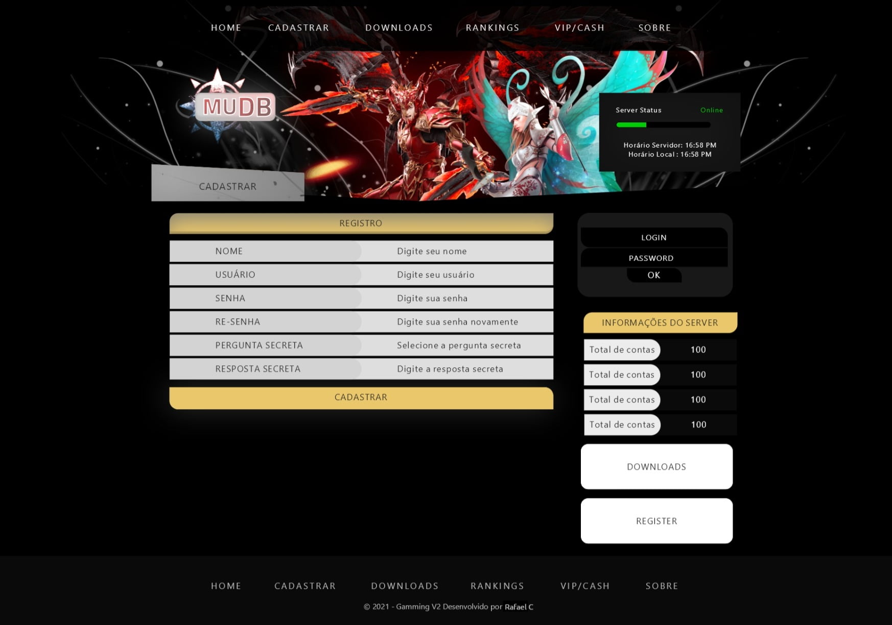 Projeto MUDB